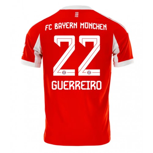 Lacne Muži Futbalové dres Bayern Munich Raphael Guerreiro #22 2025-26 Krátky Rukáv - Domáci Lacne Muži Futbalové dres Bayern Munich Raphael Guerreiro #22 2025-26 Krátky Rukáv - Domáci
